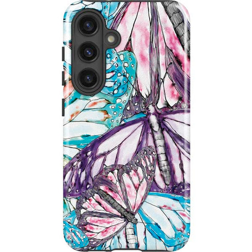 California Monarch Collage Galaxy S25 Impact Case