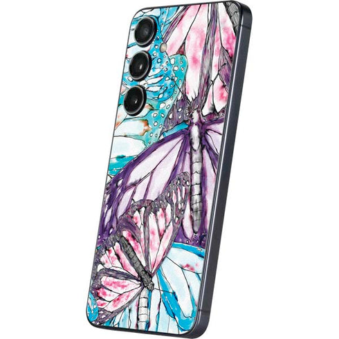California Monarch Collage Galaxy S25 Plus Skin