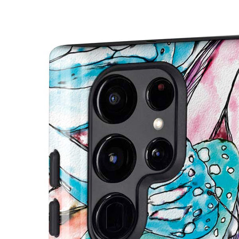 California Monarch Collage Galaxy S25 Ultra Impact Case