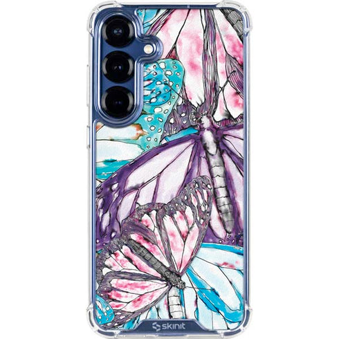 California Monarch Collage Galaxy S25 Clear Case