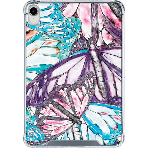 California Monarch Collage iPad 11th Gen (2025) Clear Case