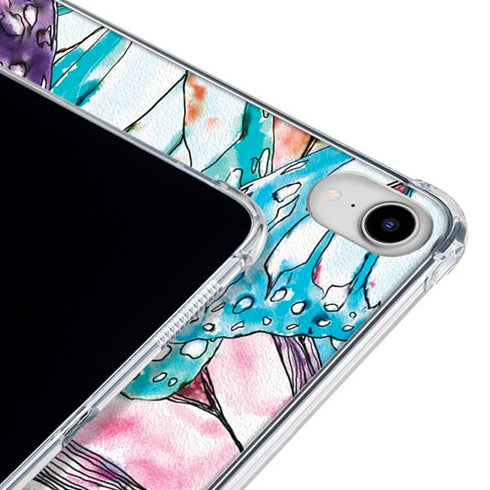 California Monarch Collage iPad 11th Gen (2025) Clear Case