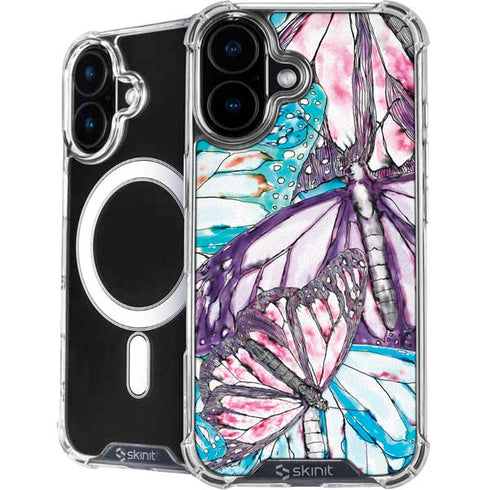California Monarch Collage iPhone 16 MagSafe Case