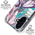 California Monarch Collage iPhone 16 Plus Clear Case