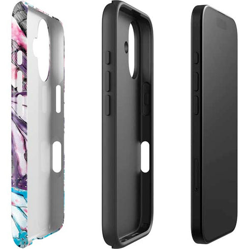 California Monarch Collage iPhone 16 Plus Impact Case