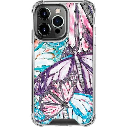 California Monarch Collage iPhone 16 Pro Clear Case