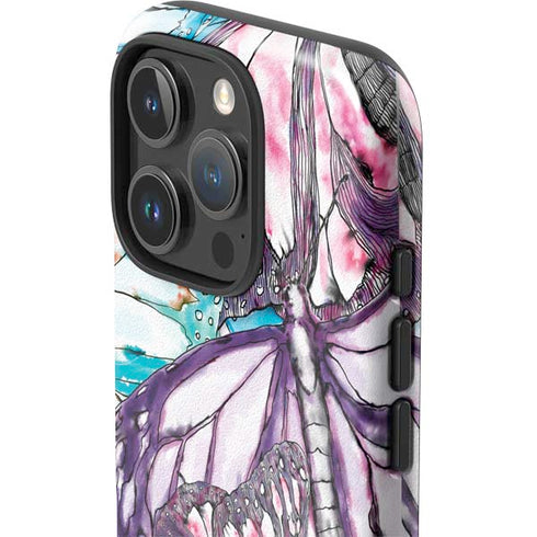California Monarch Collage iPhone 16 Pro Impact Case