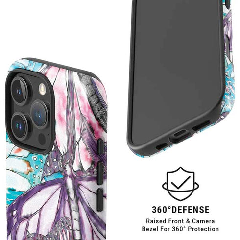 California Monarch Collage iPhone 16 Pro Max Magsafe Impact Case