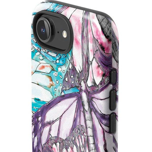 California Monarch Collage iPhone 16e Impact Case