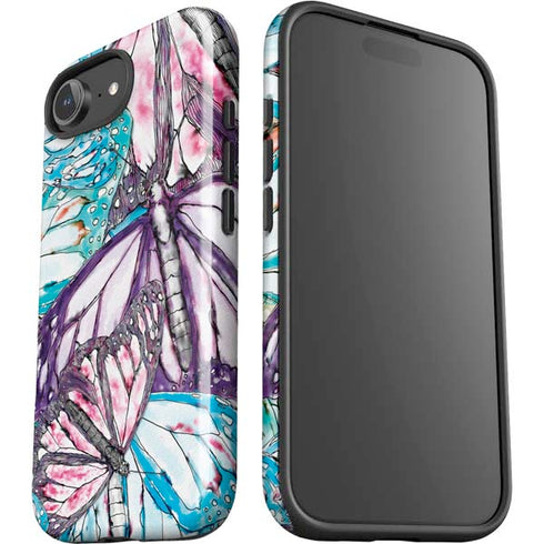 California Monarch Collage iPhone 16e Impact Case
