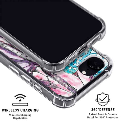 California Monarch Collage iPhone 16e MagSafe Case