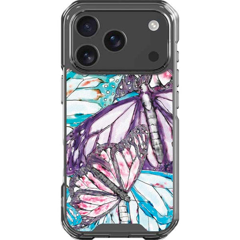 California Monarch Collage iPhone 18 Pro Clear Case