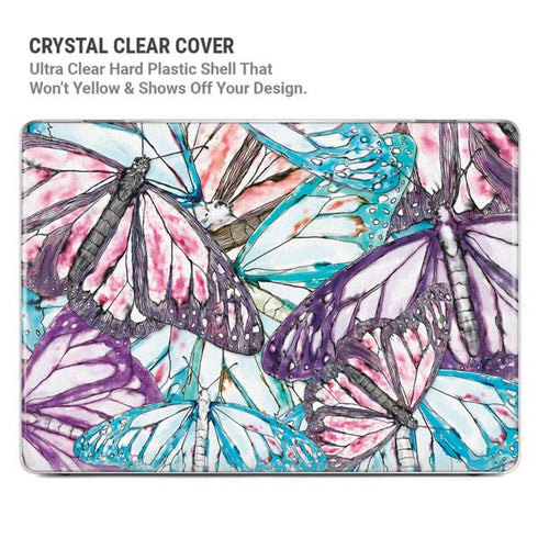 California Monarch Collage MacBook Pro 14in (2021-24) Case plus Skin
