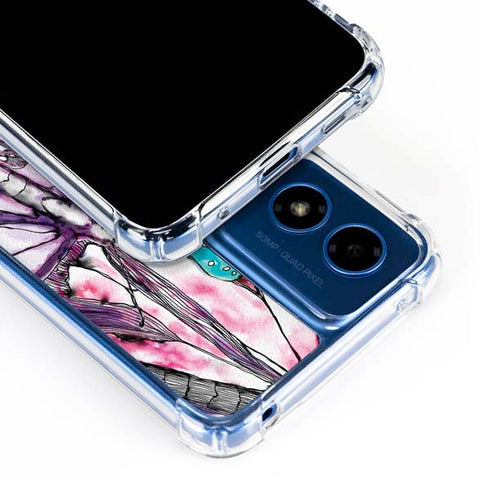 California Monarch Collage Moto G Play 4G (2024) Clear Case