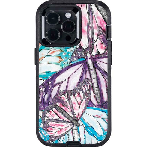 California Monarch Collage Otterbox Defender iPhone Skin