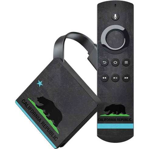 California Neon Republic Amazon Fire TV Skin
