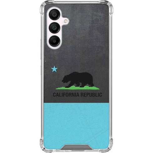 California Neon Republic Galaxy A16 5G Clear Case