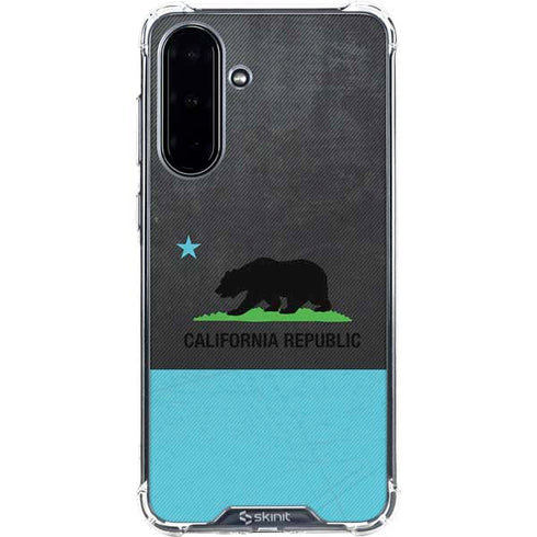 California Neon Republic Galaxy A36 5G Clear Case