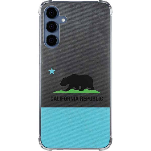 California Neon Republic Galaxy A55 5G Clear Case