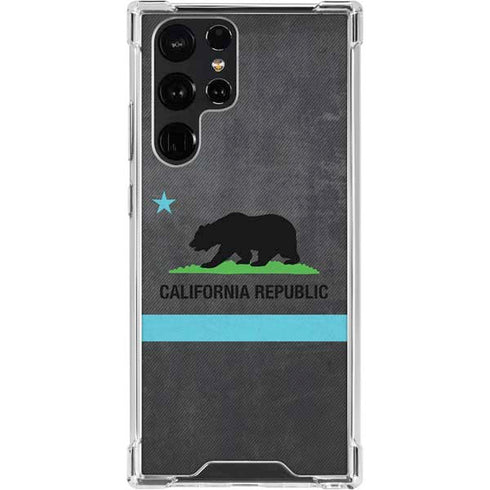 California Neon Republic Galaxy S23 Ultra Clear Case