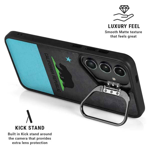 California Neon Republic Galaxy S25 Ultra Kickstand Case