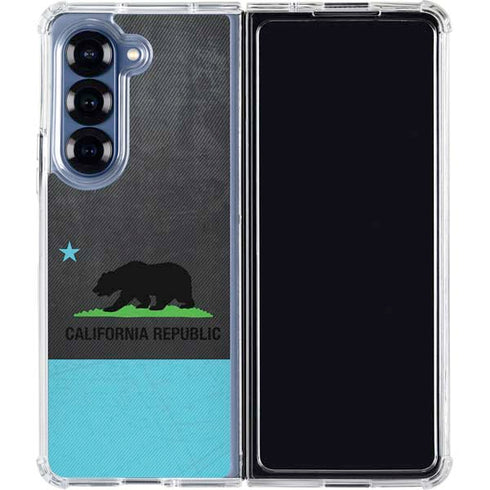 California Neon Republic Galaxy Z Fold6 Clear Case