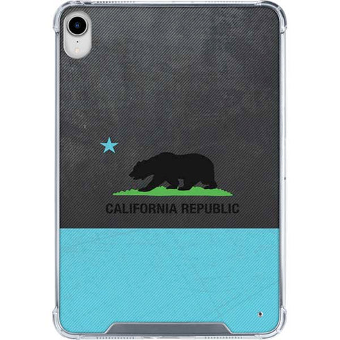California Neon Republic iPad 11th Gen (2025) Clear Case