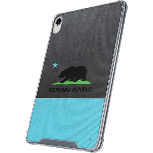 California Neon Republic iPad 11th Gen (2025) Clear Case