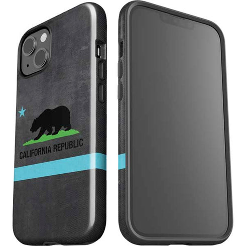 California Neon Republic iPhone 15 Impact Case