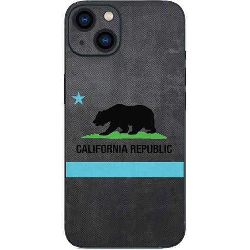 California Neon Republic iPhone 15 Skin