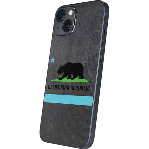 California Neon Republic iPhone 15 Skin