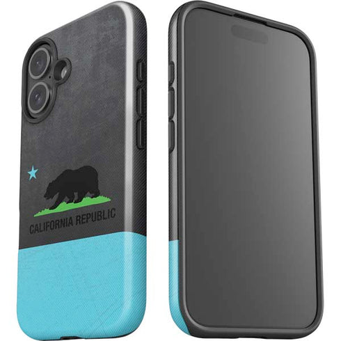 California Neon Republic iPhone 16 Impact Case