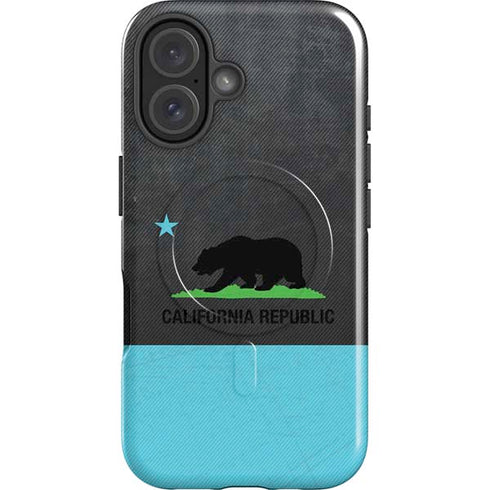 California Neon Republic iPhone 16 Magsafe Impact Case