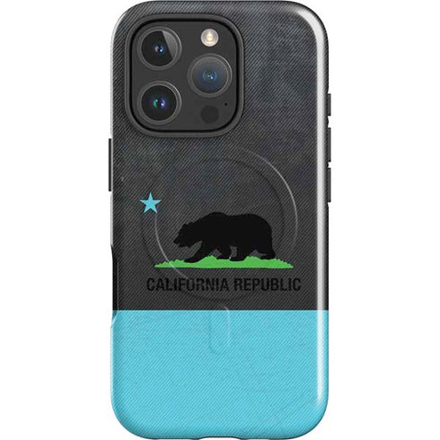 California Neon Republic iPhone 16 Pro Magsafe Impact Case