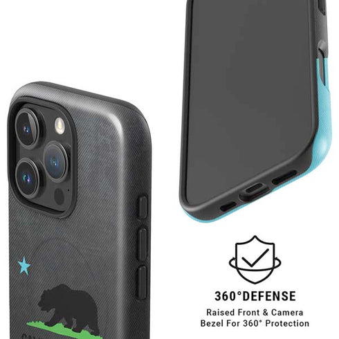 California Neon Republic iPhone 16 Pro Magsafe Impact Case