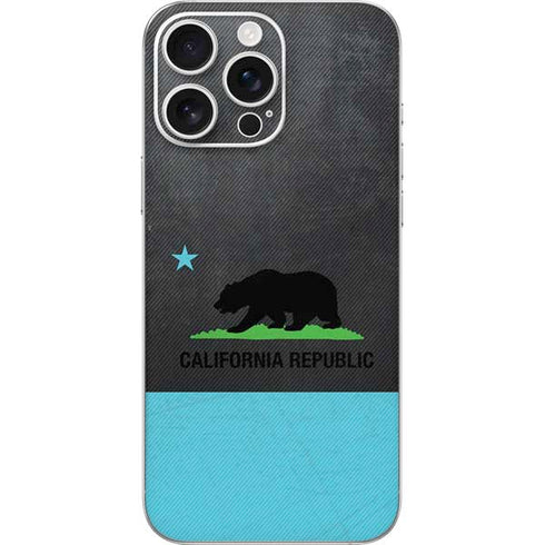California Neon Republic iPhone 16 Pro Max Skin