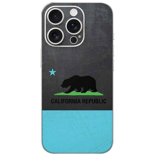 California Neon Republic iPhone 16 Pro Skin