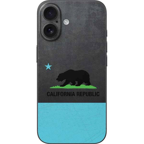 California Neon Republic iPhone 16 Skin