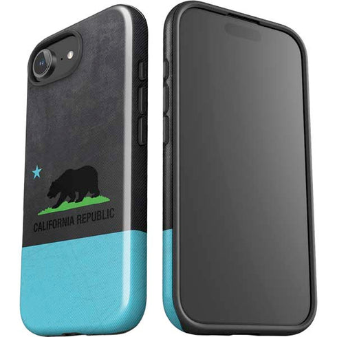 California Neon Republic iPhone 16e Impact Case