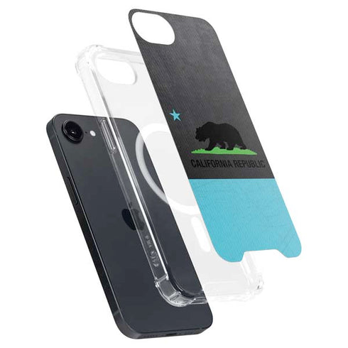 California Neon Republic iPhone 16e MagSafe Case