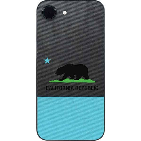 California Neon Republic iPhone 16e Skin