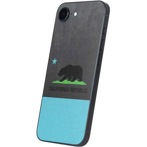 California Neon Republic iPhone 16e Skin