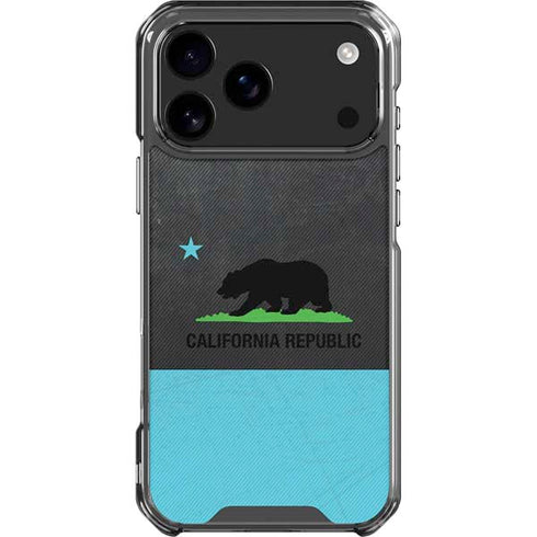 California Neon Republic iPhone 18 Pro Max Clear Case