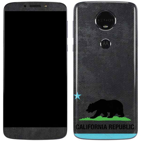 California Neon Republic Moto E5 Plus Skin