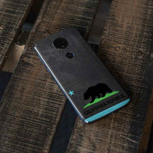 California Neon Republic Moto E5 Plus Skin