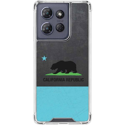 California Neon Republic Moto G Power 5G (2025) Clear Case