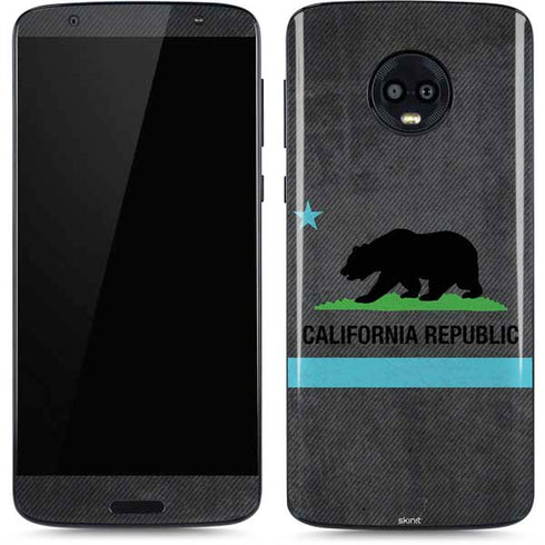 California Neon Republic Moto G6 Skin
