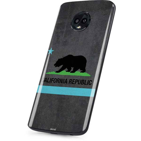 California Neon Republic Moto G6 Skin