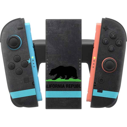 California Neon Republic Nintendo Switch 2 (2025) Joy-Con Controller Skin