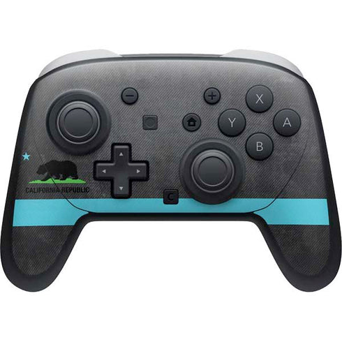 California Neon Republic Nintendo Switch 2 (2025) Pro Controller Skin